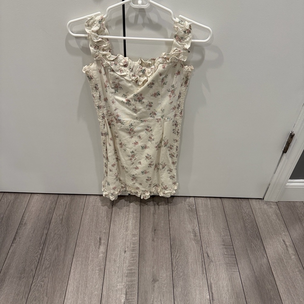 Floral Ruffle Dress